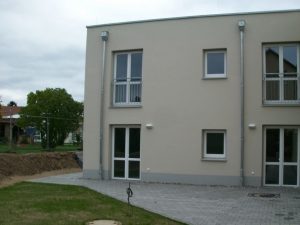 Fassade des Wohnheims Kitzingen